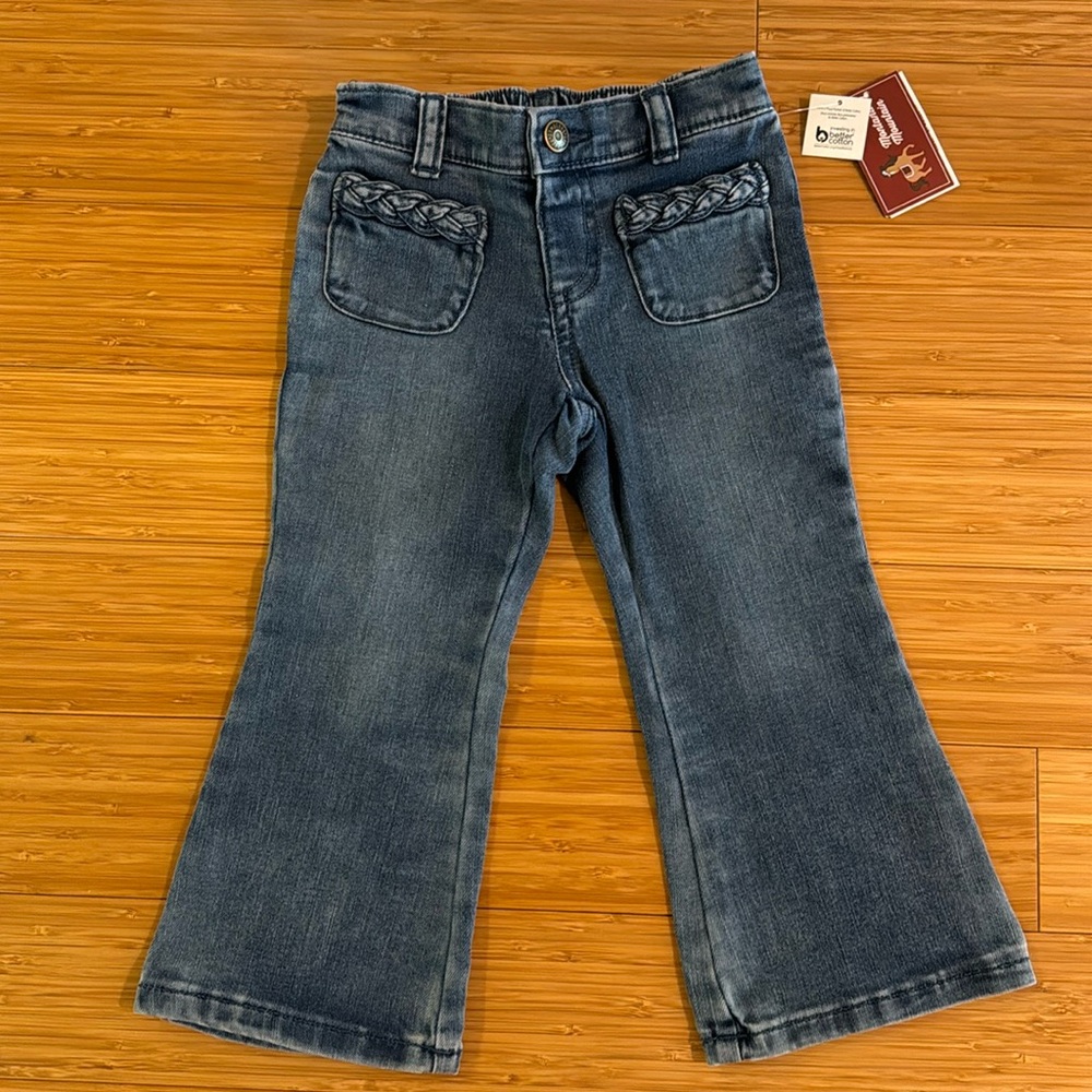 Set of TWO Brand new Gymboree girls flare jeans